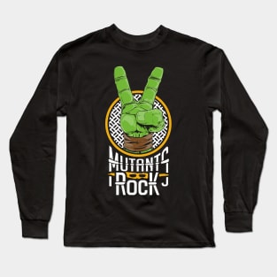 Mutants Rock - Michaelangelo Long Sleeve T-Shirt